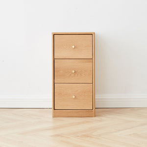 Free-Standing Corner Storage Cabinet For Living Room