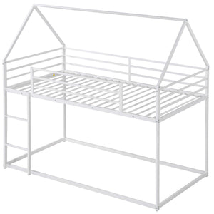 House Bunk Bed With Built In Ladder