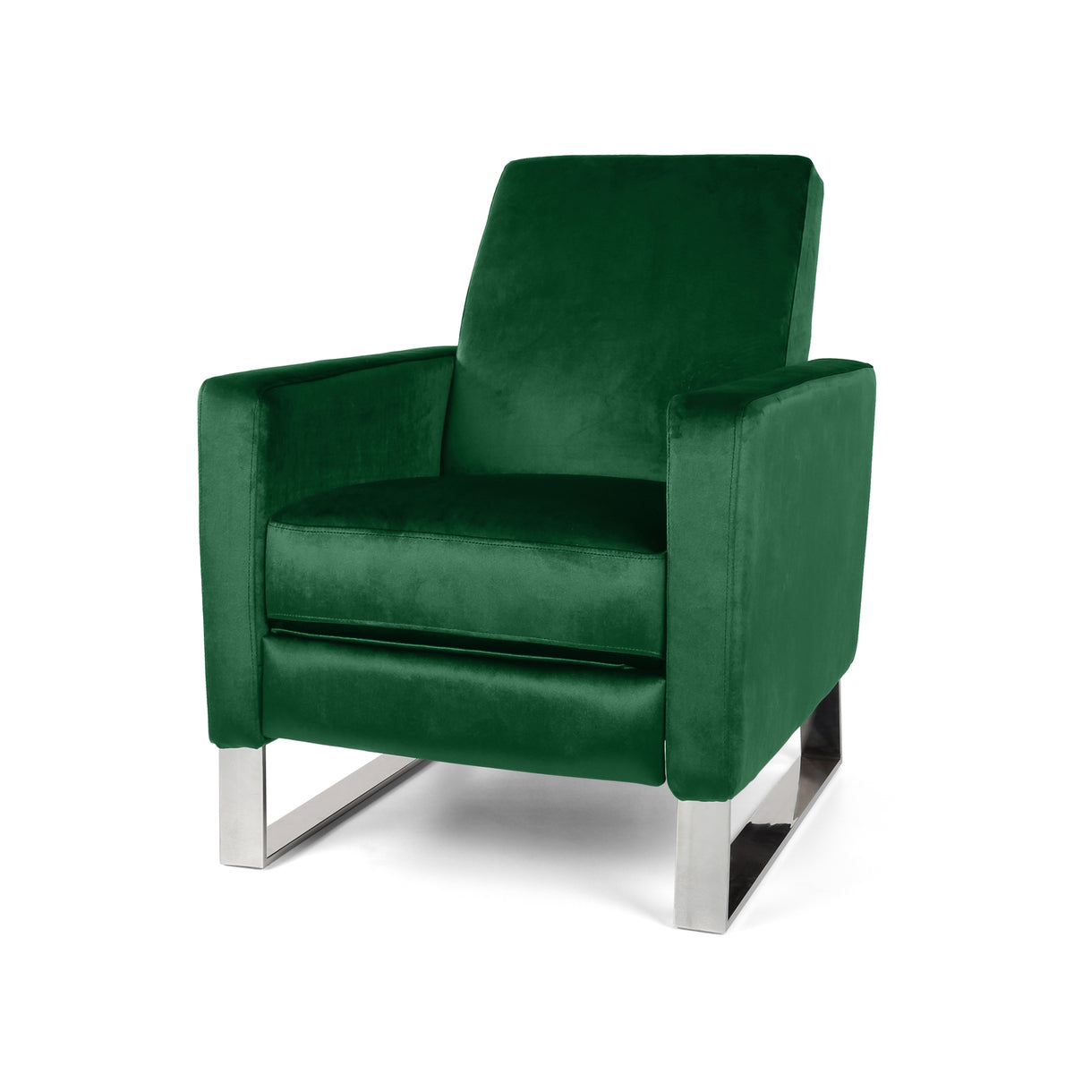 Arvin Push Back High Metal Leg Recliner