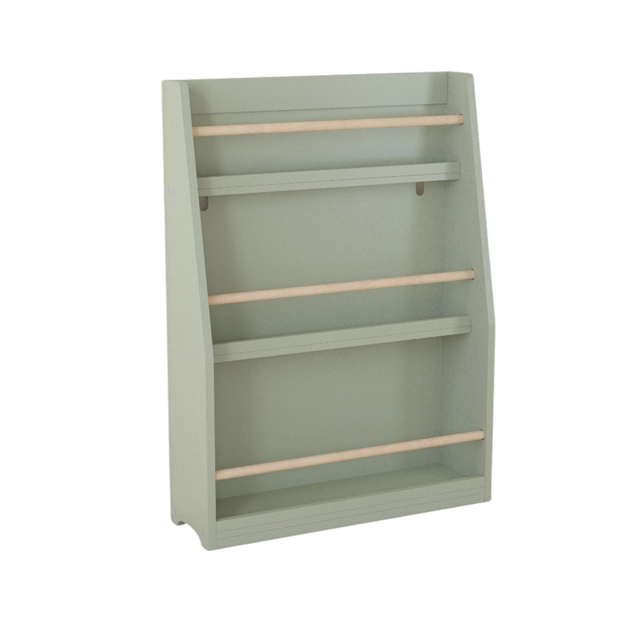 3 Tier Book Shelf, Compact Storage For Bedrooms
