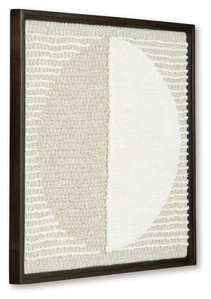 Bachard - Wall Decor - Tan / White - Best Buy Furniture