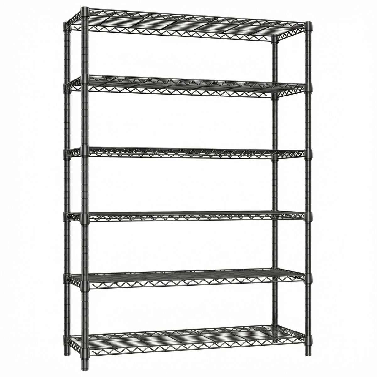 6-Tiers Storage Shelves - 2100LBS Capacity