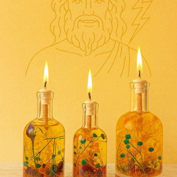 Zeus Oil Candle by Logos Candles