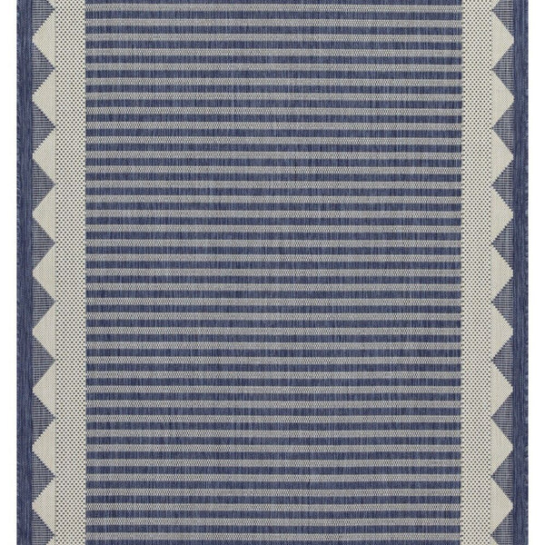 Sunshine - 5'3" X 7'3" Indoor, Outdoor Area Rug - Blue