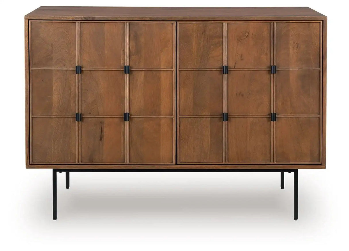 Juddins - Accent Cabinet - Brown - Best Buy Furniture