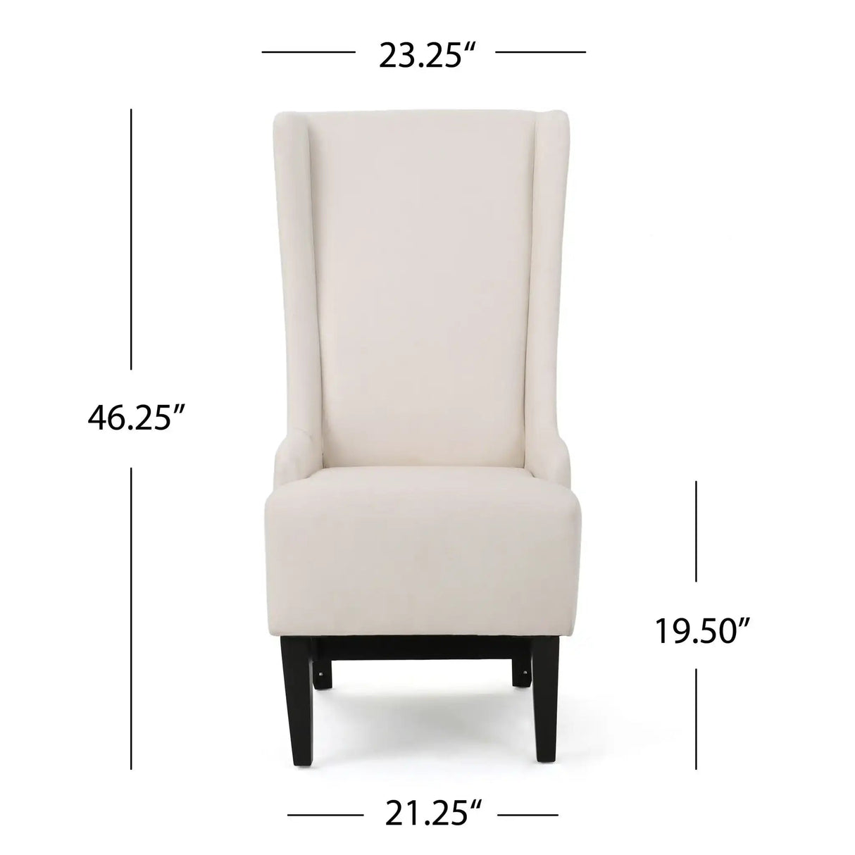 Alight - Upholstered Dining Chair With High Back And Birch Wood Legs (Set of 2) - Best Buy Furniture
