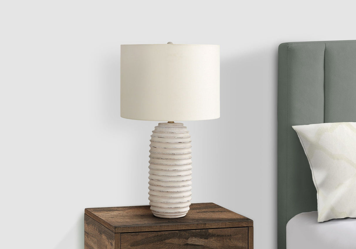 Lighting, Table Lamp, Resin, Transitional - Cream - Best Buy Furniture