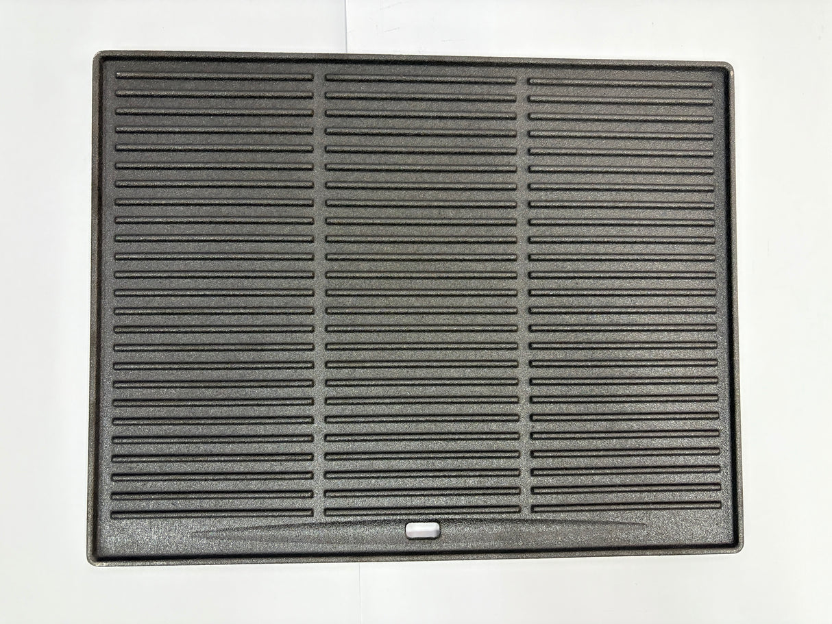 NL-4B02-CMP Square Cast Iron Griddle Pan Reversible Grill