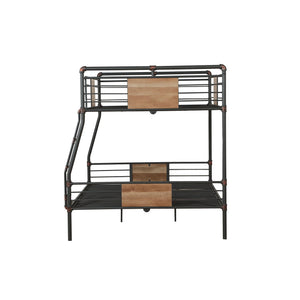 Brantley - Full Long / Queen Bunk Bed - Black