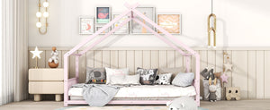 Metal House Bed