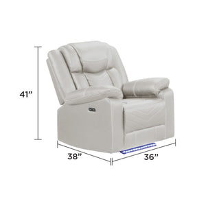 Challenger - LED Power Recliner Chair