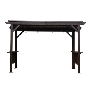 6.5x12FT Hardtop Grill Gazebo