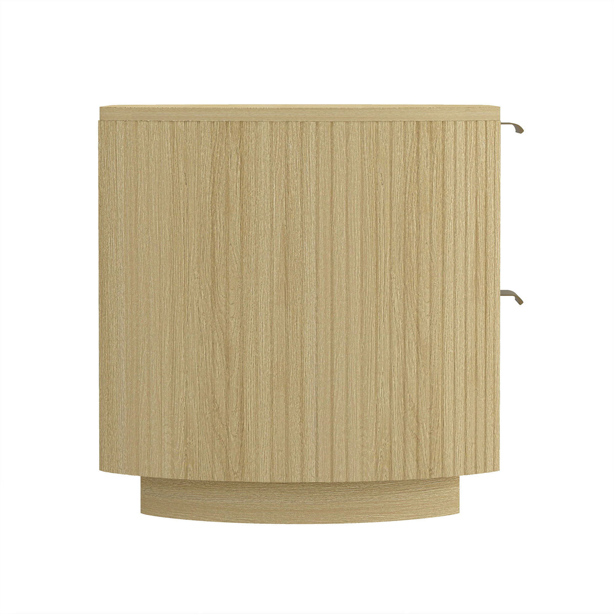 Olivia - Nightstand & 2 Drawers - Oak