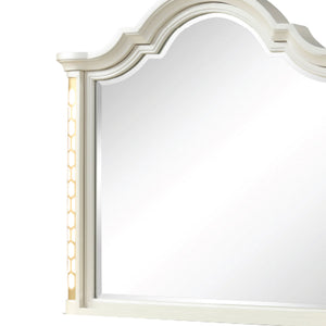 Jasmine - Mirror With Side LED Lightning (Includes Only Mirror) - Beige