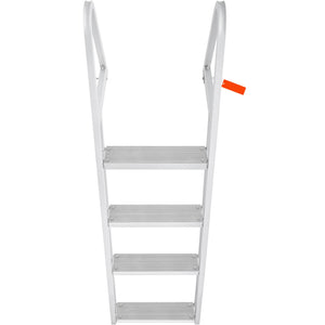 Dock Ladder, Removable 4 Steps, 350 lbs Load Capacity