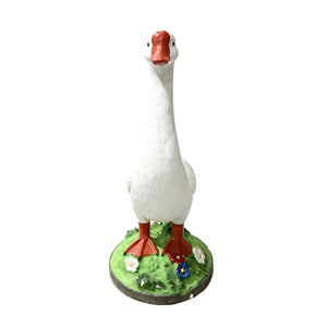 20 Inch DIY Paintable Goose Garden Statue
