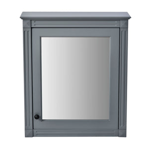 Wall Mounted Bathroom Storage Cabinet With Mirror, Medicine Cabinet With Height Adjustable Shelf