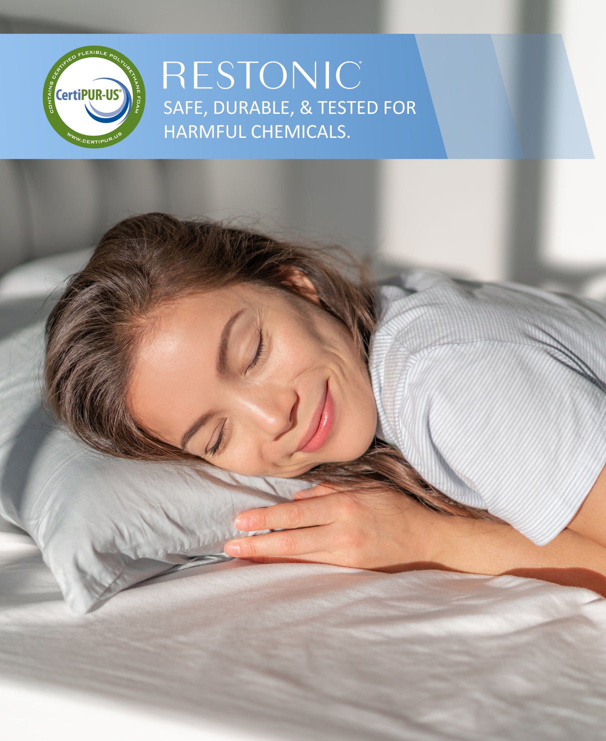 Restonic ComfortCare Hybrid Heartland Firm Twin Mattress