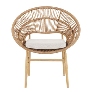 Cyril - Outdoor Papasan Style Dining Chair (Set of 2)