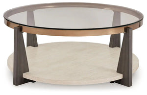 Frazwa - Round Cocktail Table - Multi - Best Buy Furniture