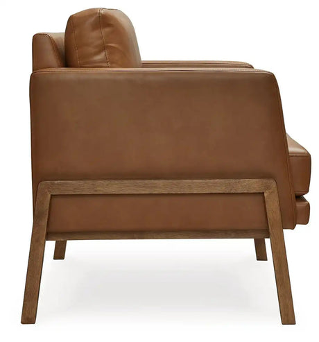 Numund - Accent Chair - Caramel - Best Buy Furniture