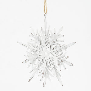 Iron Snowflake Hanger - Set of 6