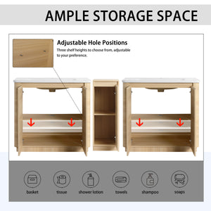 84'' Freestanding Bathroom Vanity