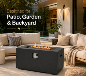 42-Inch Outdoor Fire Pit Table