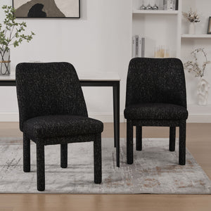 Wide Minimalist Dining Chair