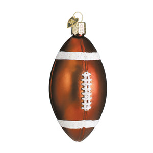 Football Ornament Glass Decoration