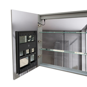 60 x 36 Inch LED Lighted Bathroom Medicine Cabinet