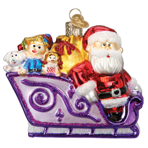 Santa And Friends Ornament
