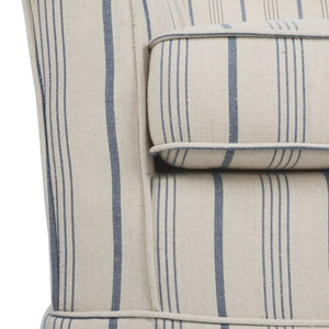 Zeniqua - Upholstered Swivel Chair With Loose Cover