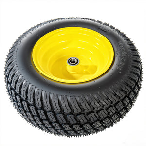 Set of 2 Lawn Mower Tires and Wheel Assembly