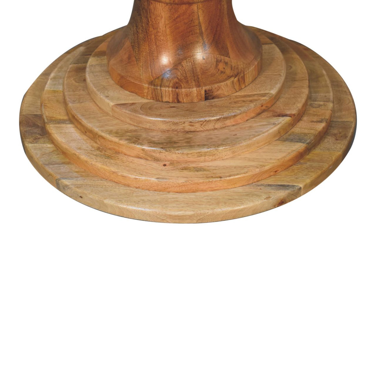 Solid Wood Round Turned Dining Table