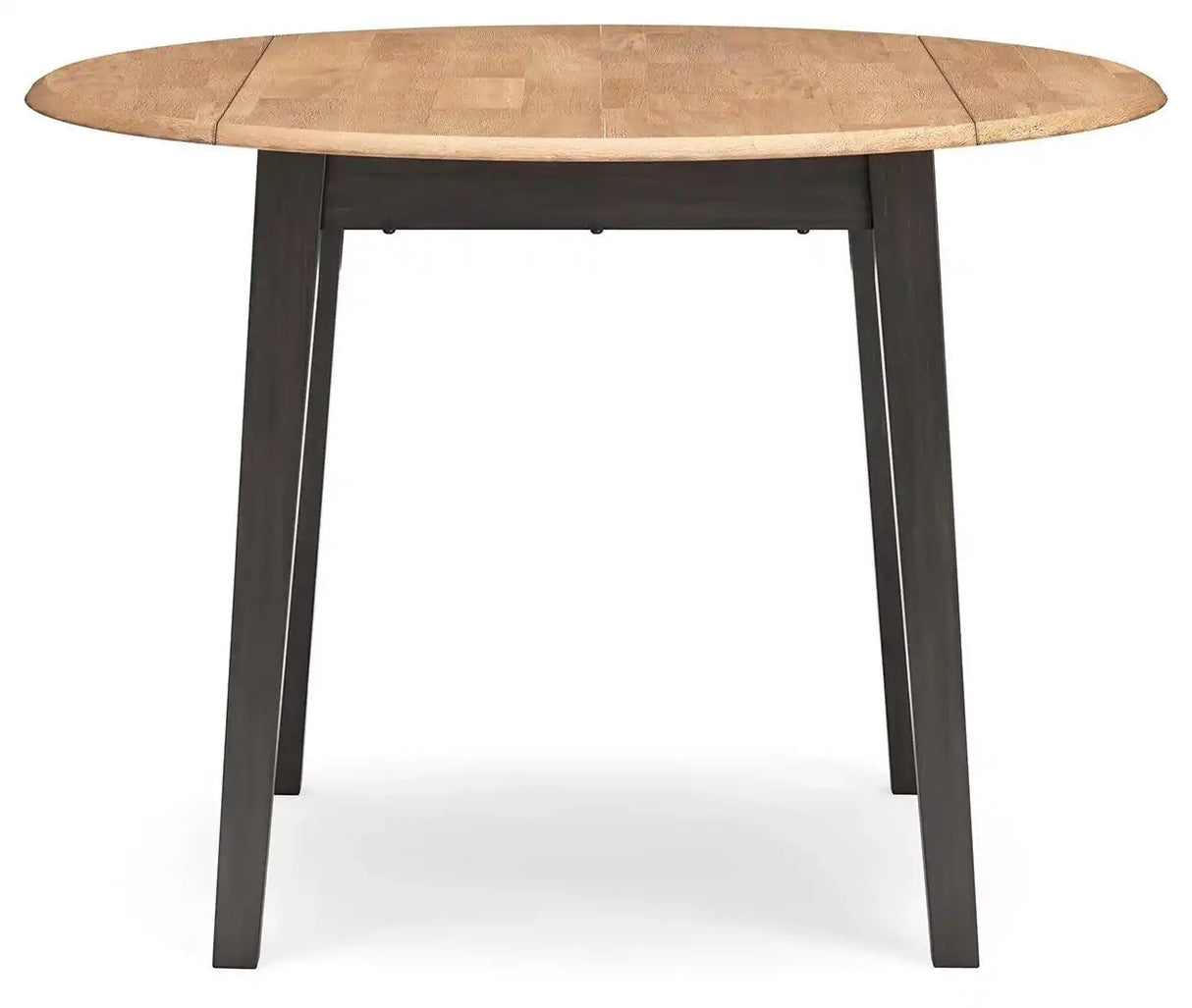 Gesthaven - Round Dining Room Drop Leaf Table - Best Buy Furniture