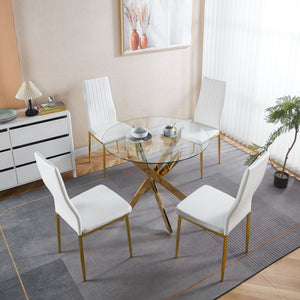 Elegant Legs Dining Chair (Set of 4)