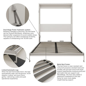 Folding Vertical Murphy Wall Bed