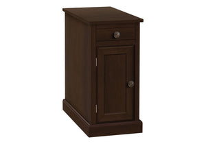Accent End Table, Storage Drawer, Versatile Design - Espresso - Best Buy Furniture