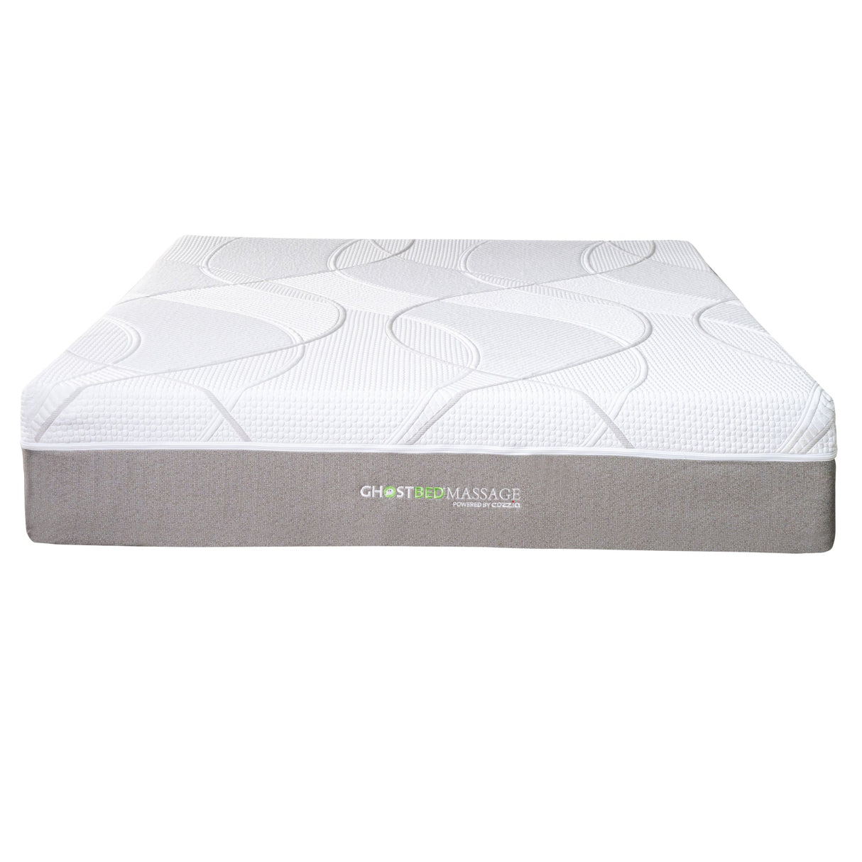 Ghostbed massage mattress hybrid profile