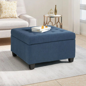 Isabella - Contemporary Ottoman With Storage - Best Buy Furniture
