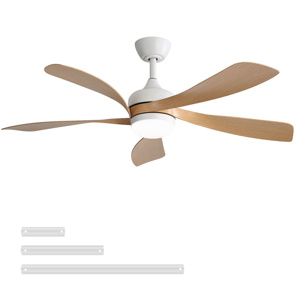 45-Inch Ceiling Fan with DC Motor and Integrated Light - view 9