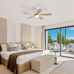 45-Inch Ceiling Fan with DC Motor and Integrated Light - view 2
