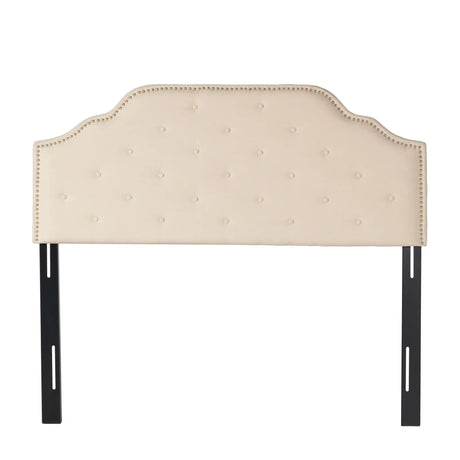 Luella - Button Tufted Upholstered Headboard - Best Buy Furniture