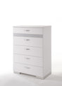 Naima II - High Gloss Chest - White - Best Buy Furniture