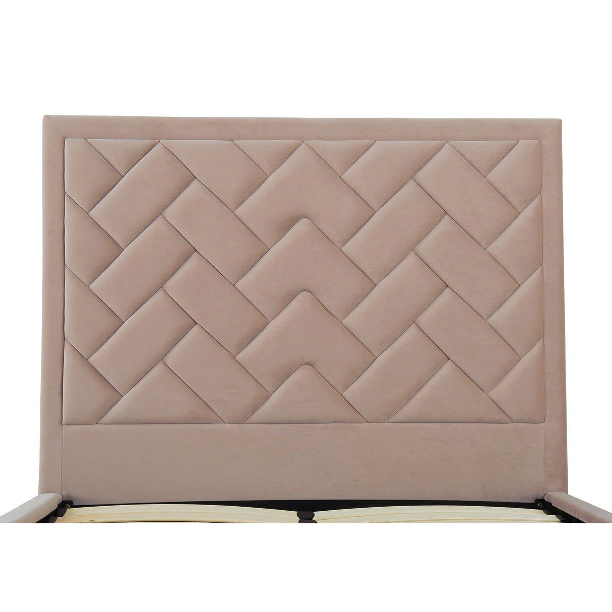 Crosby - Bed With Upholstered Headboard And Slats