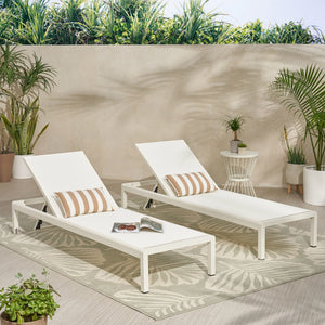 Outdoor Patio Chaise Lounge With 5 Reclining Positions - Best Buy Furniture