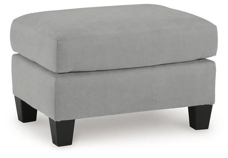 Adlai - Ottoman - Shadow - Best Buy Furniture