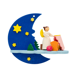 Angels by Moonlight - Baby Lullaby - Christmas tree decoration