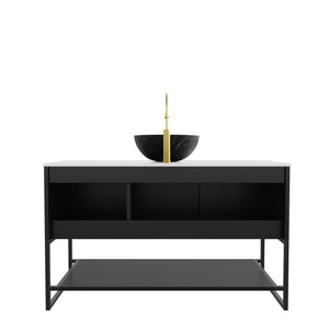 Tulio 48" Bathroom Vanity & Sink, Freestanding Storage Cabinet